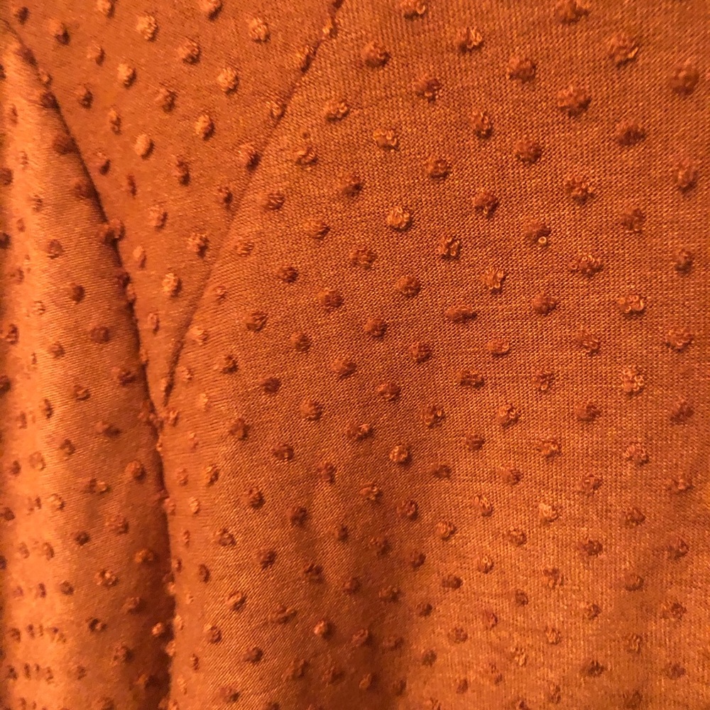 W5 Rust Textured Blouse - Picture 2 of 5